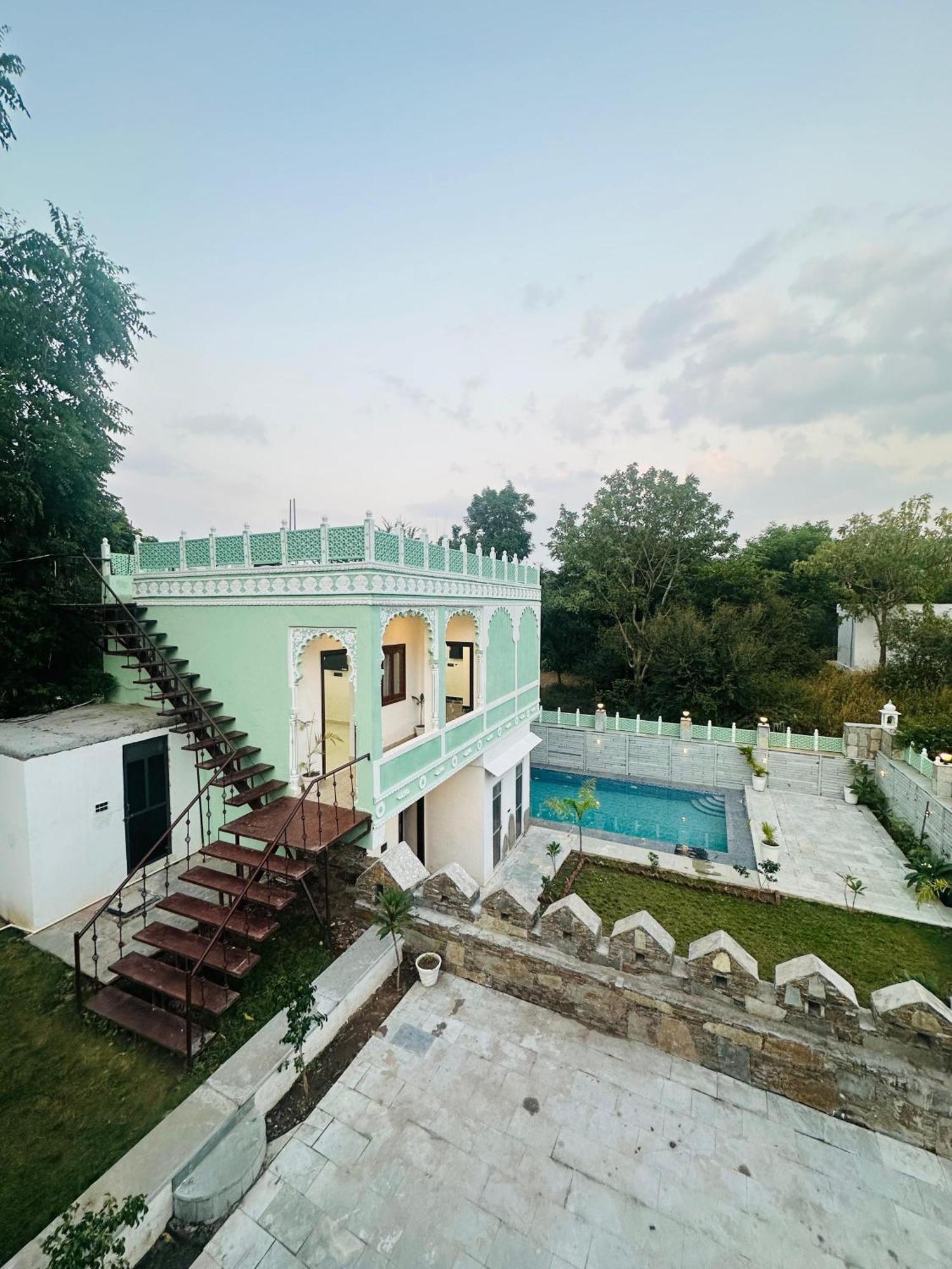 우다이푸르 Rajasthan Haveli 빌라 외부 사진