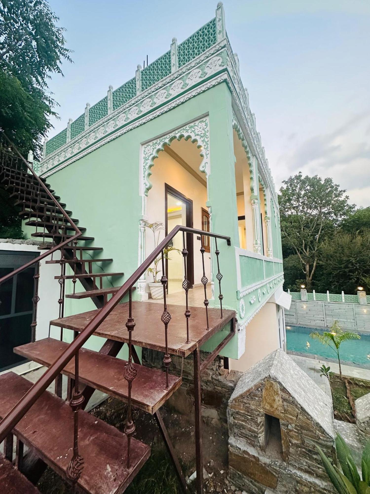 우다이푸르 Rajasthan Haveli 빌라 외부 사진