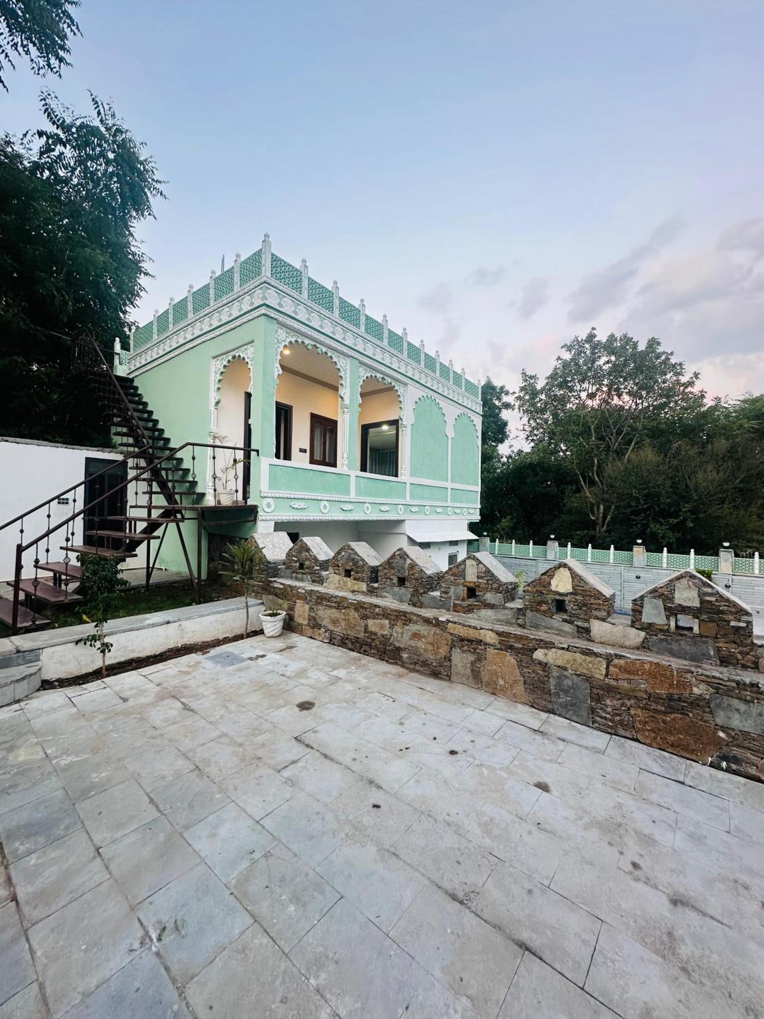 우다이푸르 Rajasthan Haveli 빌라 외부 사진