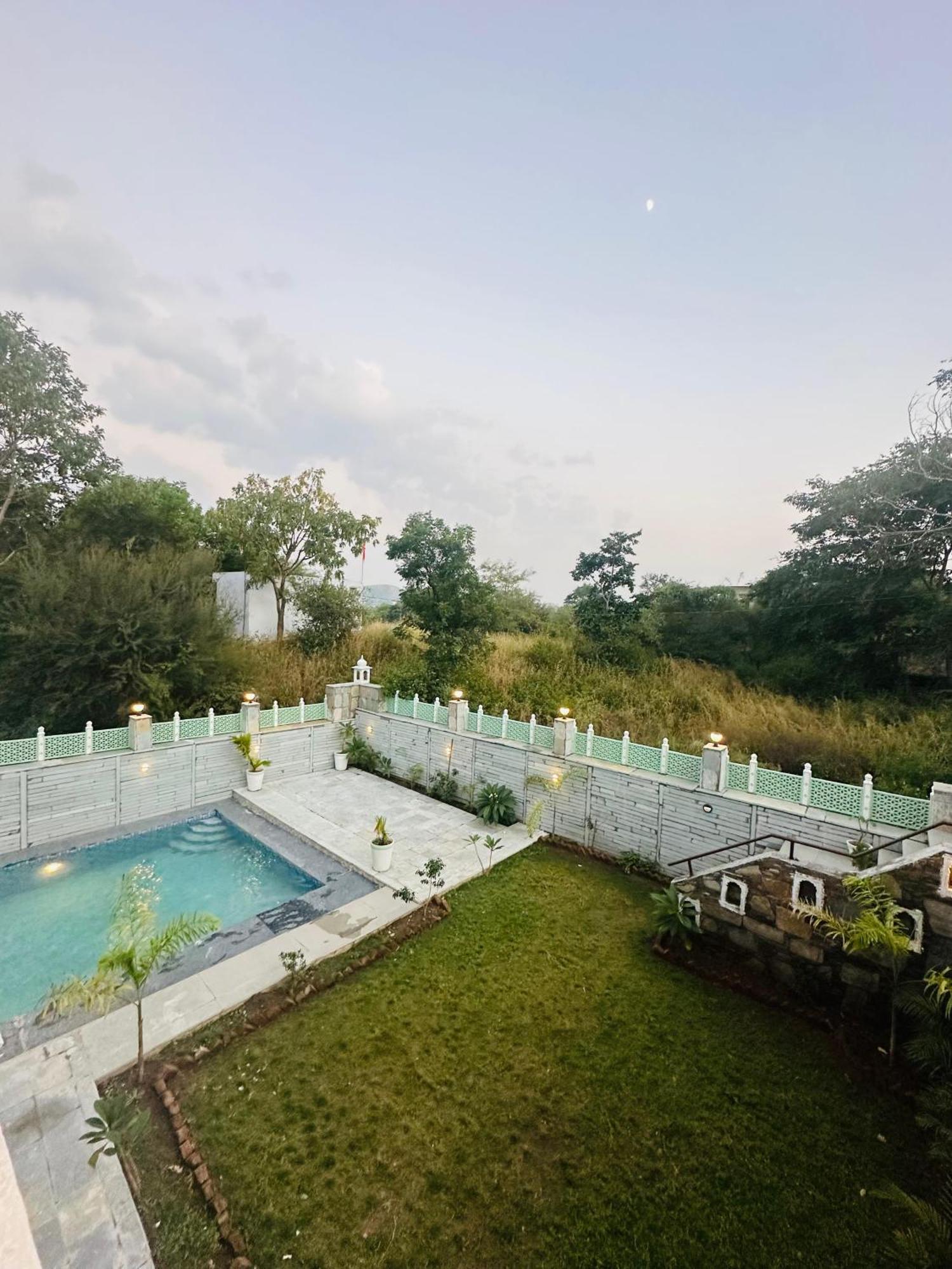 우다이푸르 Rajasthan Haveli 빌라 외부 사진