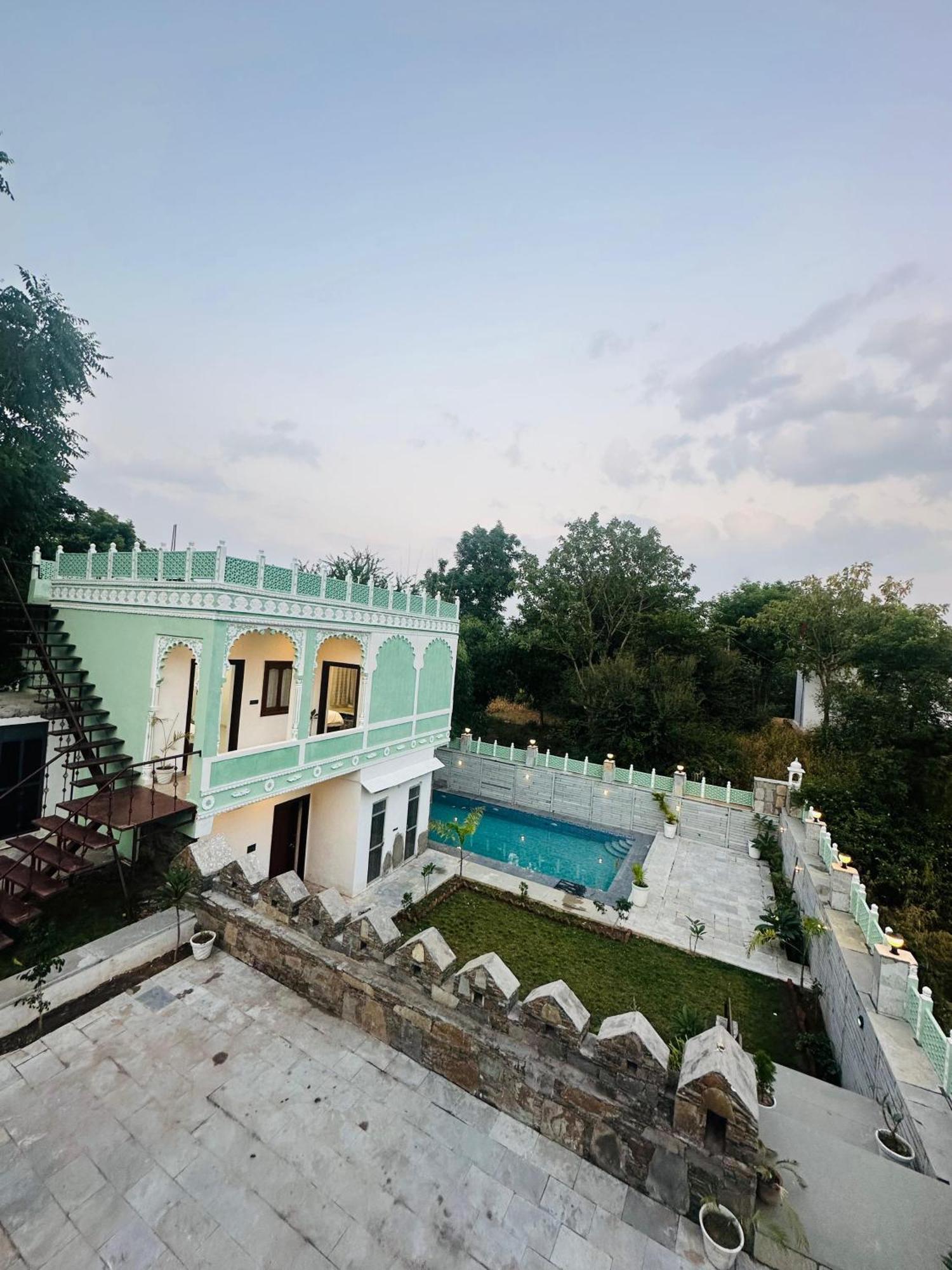 우다이푸르 Rajasthan Haveli 빌라 외부 사진