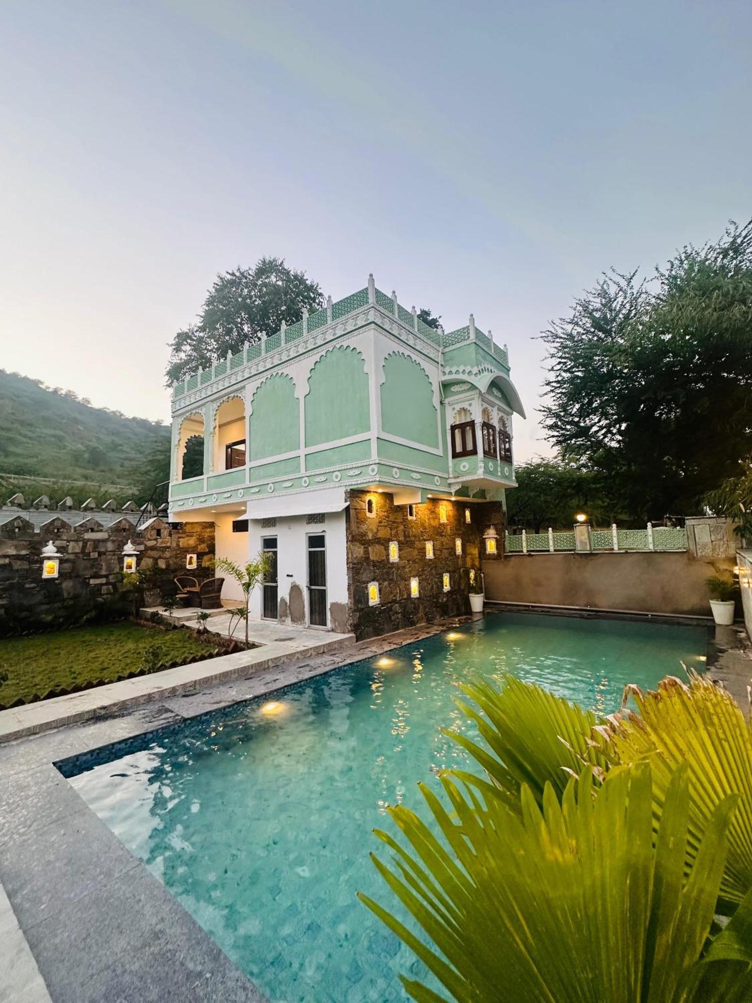 우다이푸르 Rajasthan Haveli 빌라 외부 사진